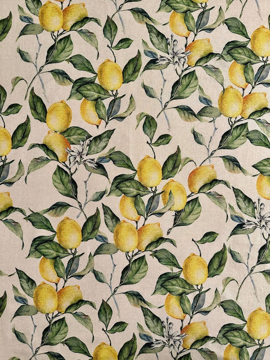 Ofenhandschuh mit doppelter Wollfüllung – Lemon Linen – Detailansicht 2