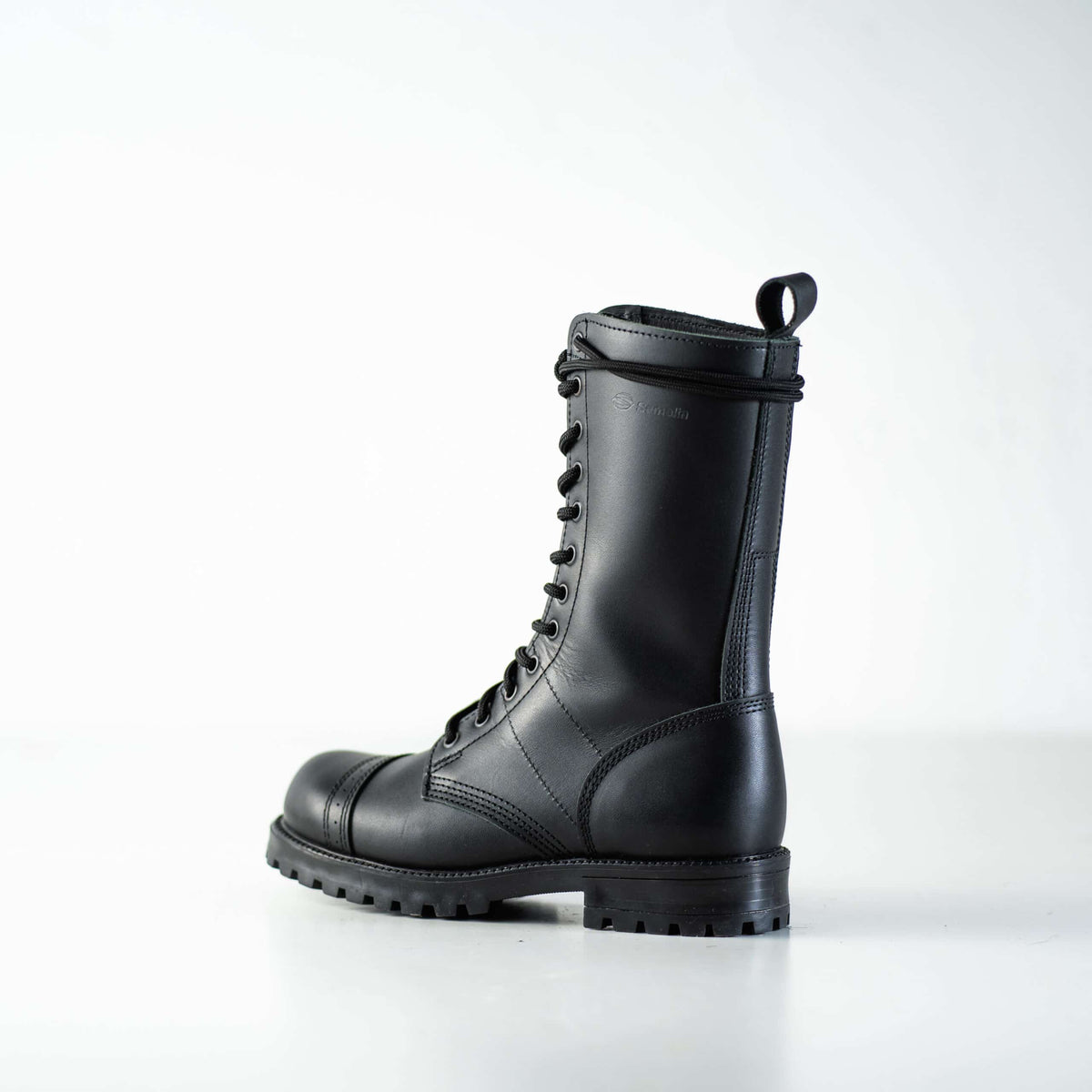 516 Hohe Fliegerstiefel Schwarz