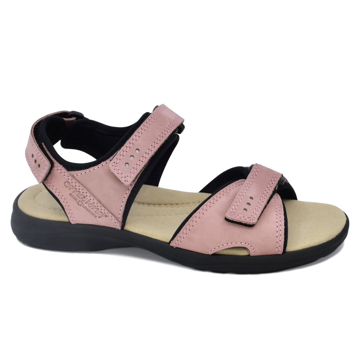 Liiva Damen Leder Sandalen – Rosa