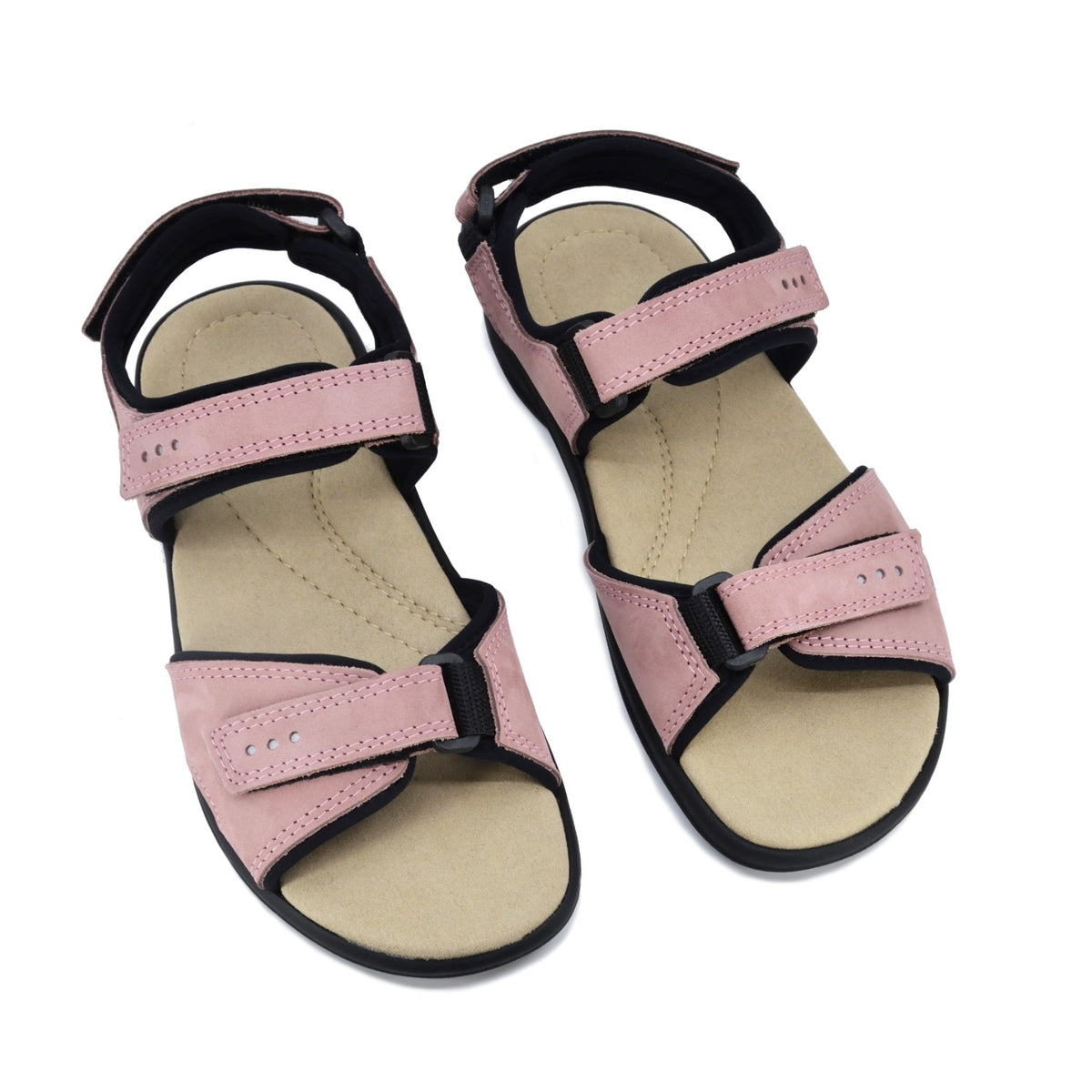 Liiva Damen Leder Sandalen – Rosa – Produktansicht 2