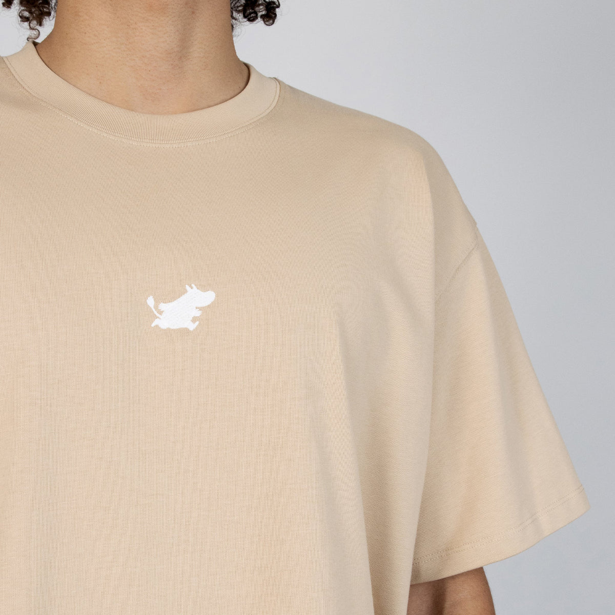 Schweres T-Shirt Moomin Classics – Beige – Produktansicht 4