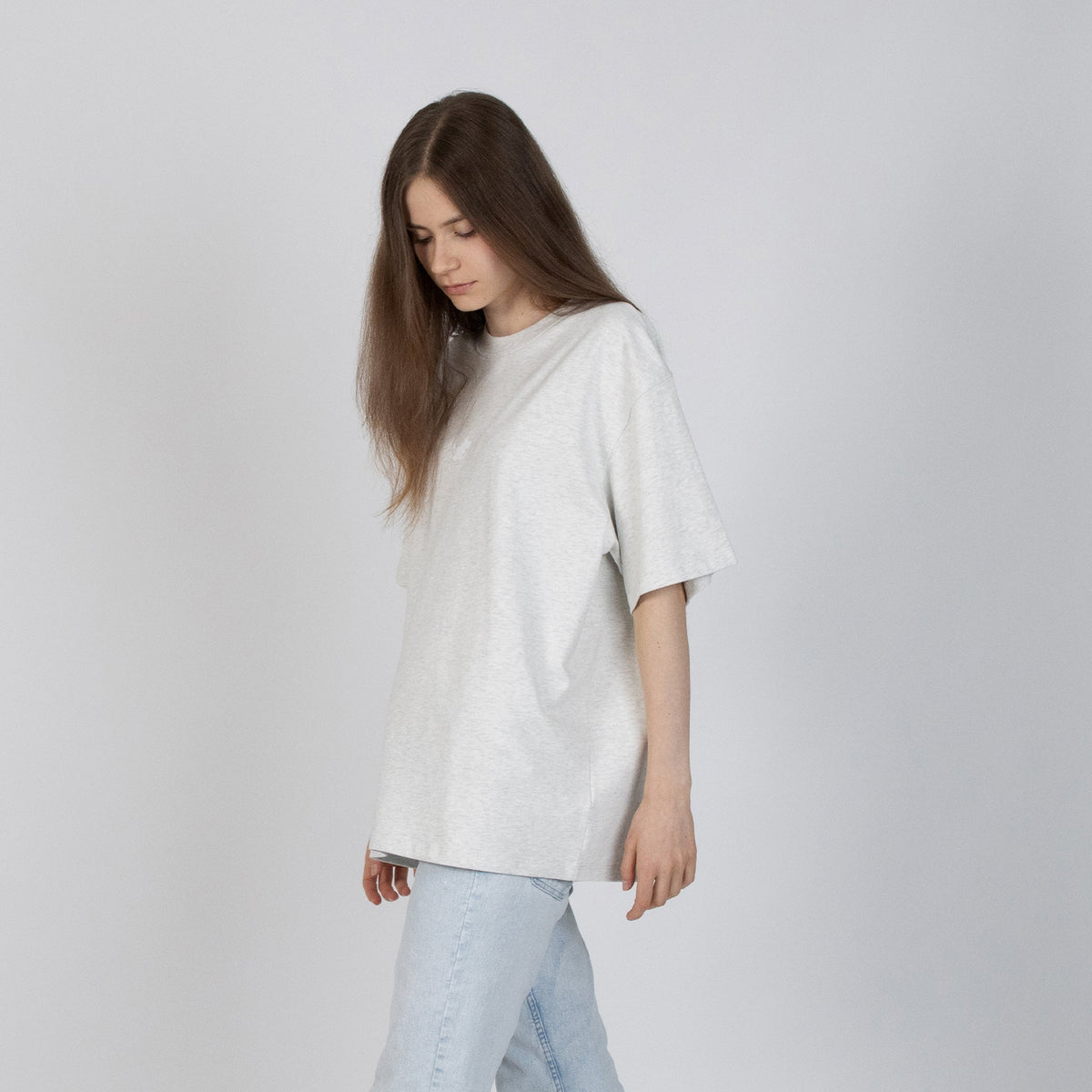 Schweres T-Shirt Moomin Classics – Melange Grau – Produktansicht 4