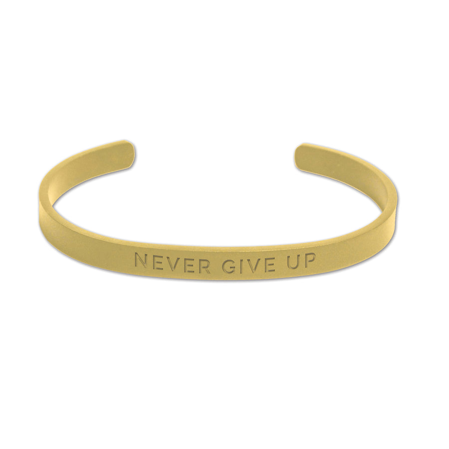 Herrenarmband „Never Give Up“
