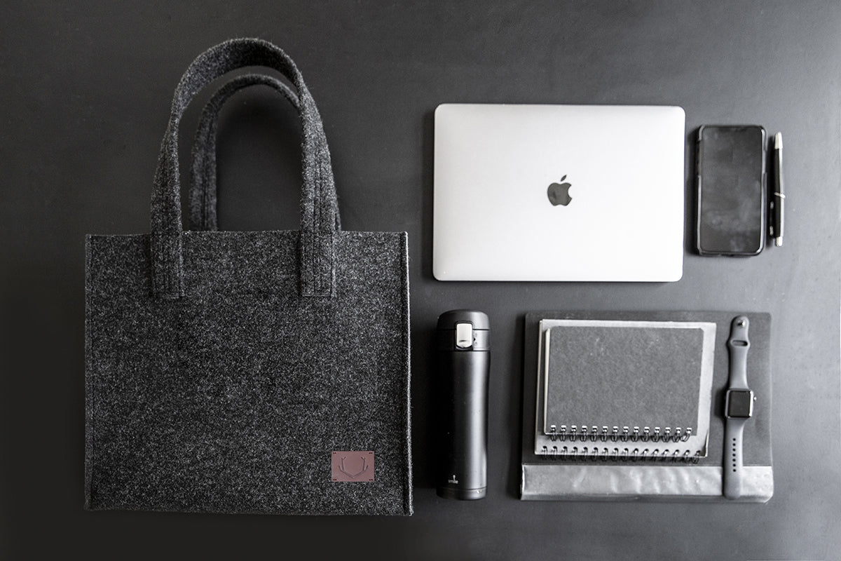 Bürotasche Holm – Schwarz – Produktansicht 3