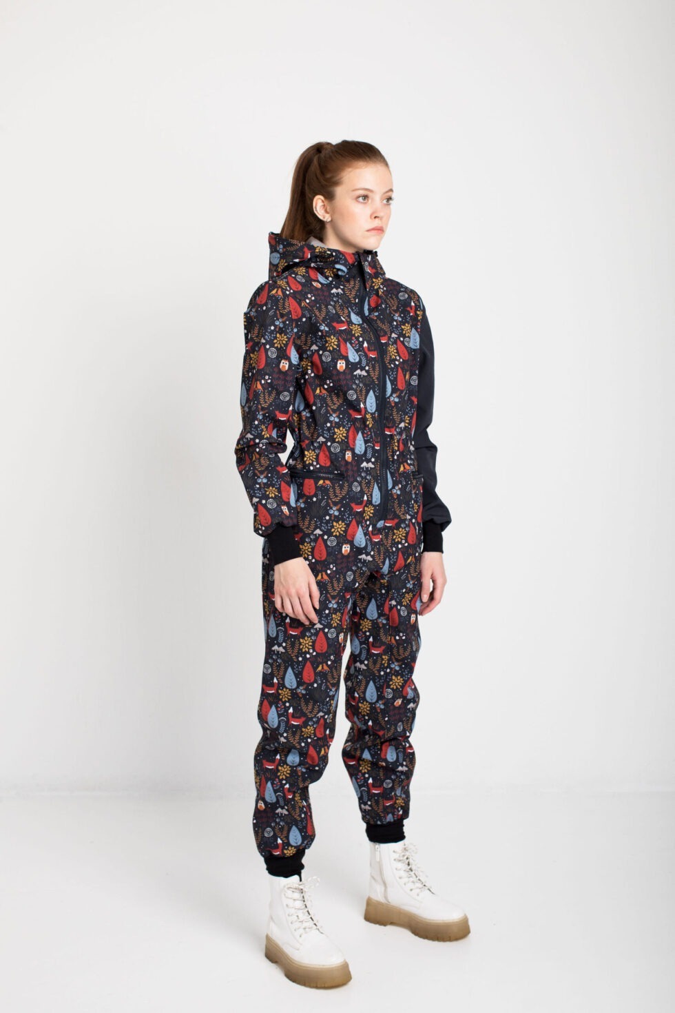Softshell-Overall EBEKAI – Detailansicht 1
