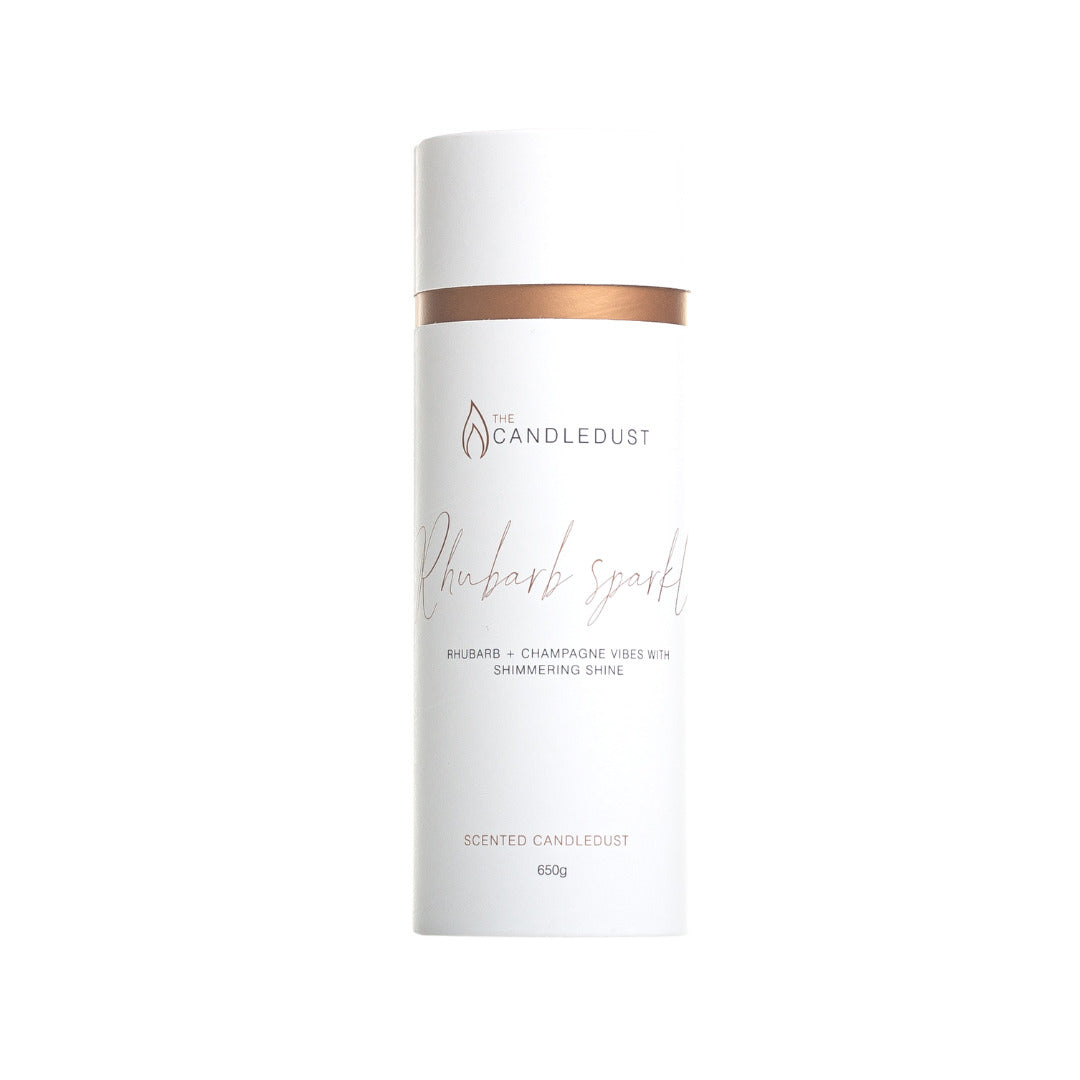 Pulverkerze – Rhubarb Sparkle