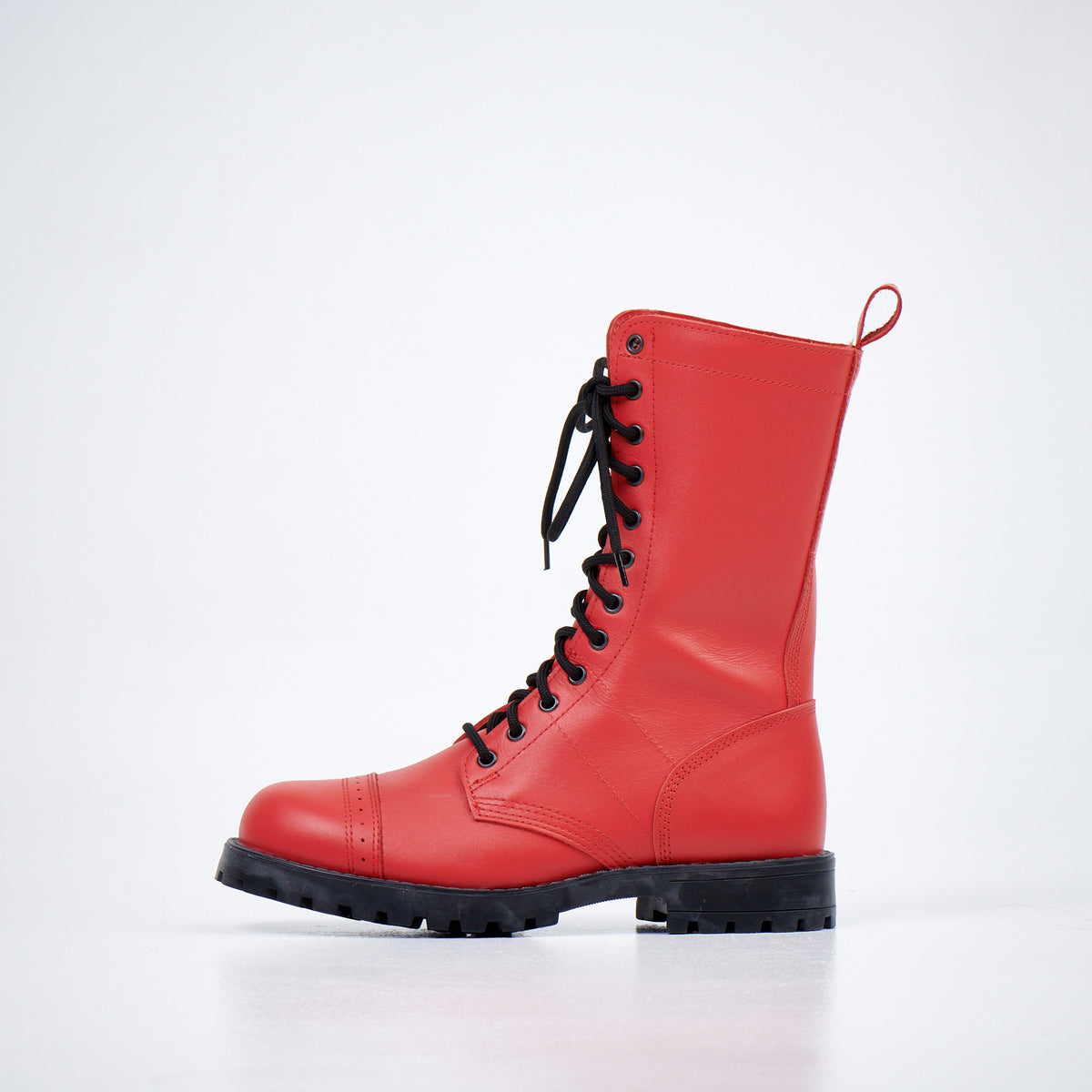 516 Hohe Fliegerstiefel – Rot
