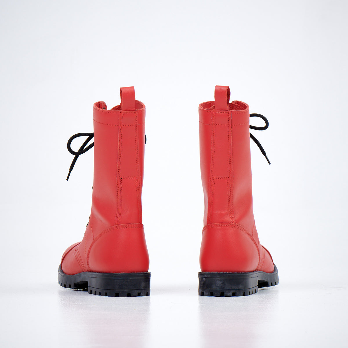 516 Hohe Fliegerstiefel – Rot – Produktansicht 2