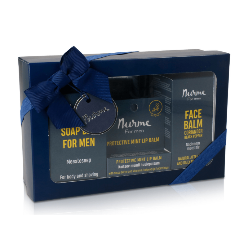 Natürliches Gesichtspflege-Geschenkset für Herren