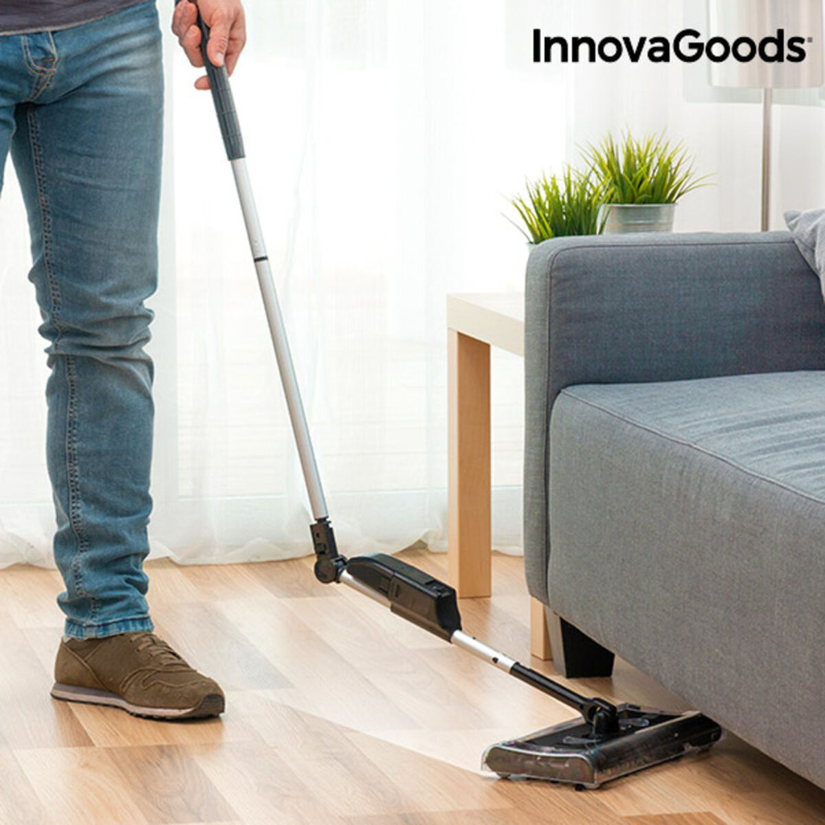 InnovaGoods kabelloser Bodenkehrer 7,2 V