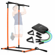Set Klimmzugstation Fitness & Set Widerstandsbänder mit Zubehör & Trainingsanleitung