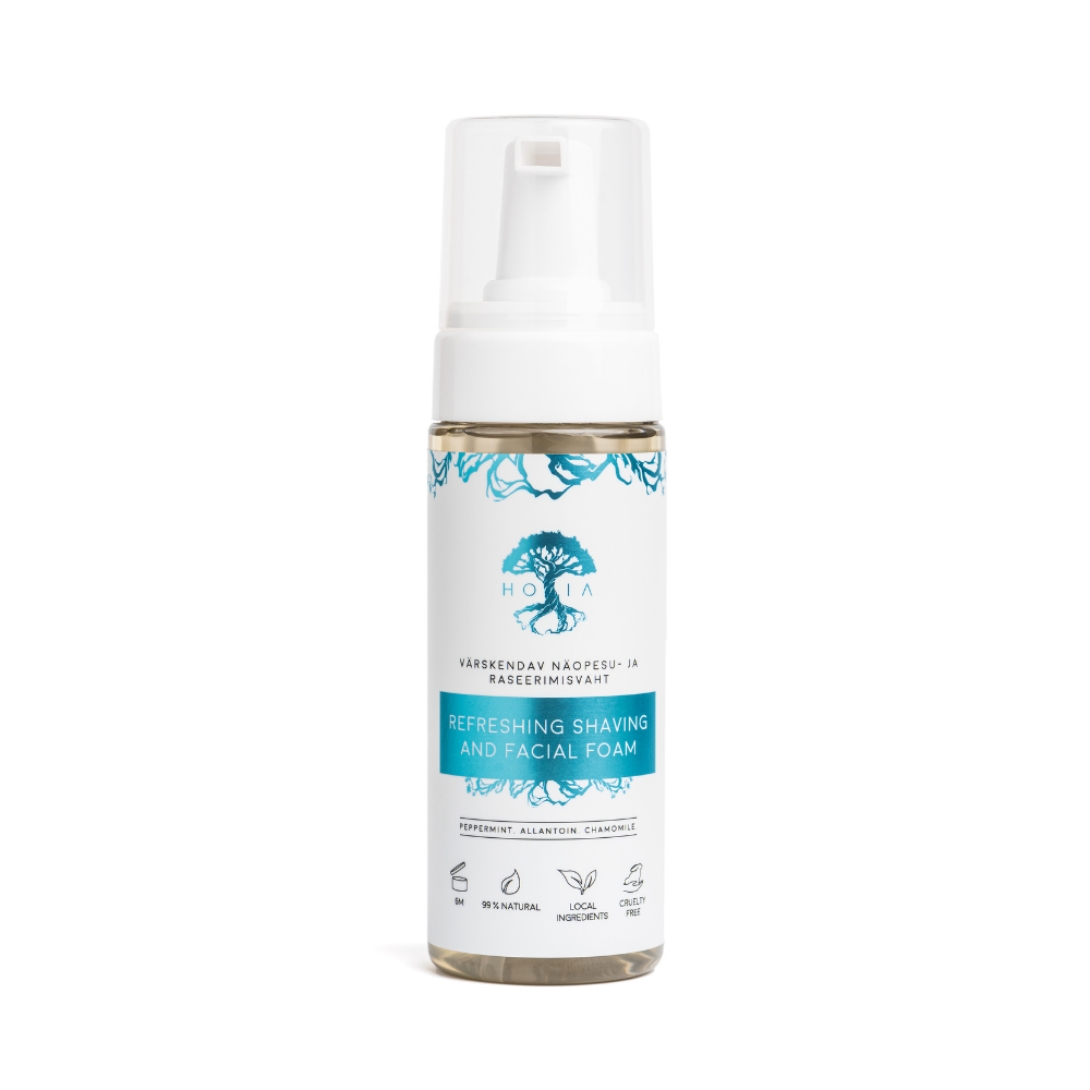Erfrischender Rasier- und Gesichtsschaum, 150 ml – Produktansicht 2