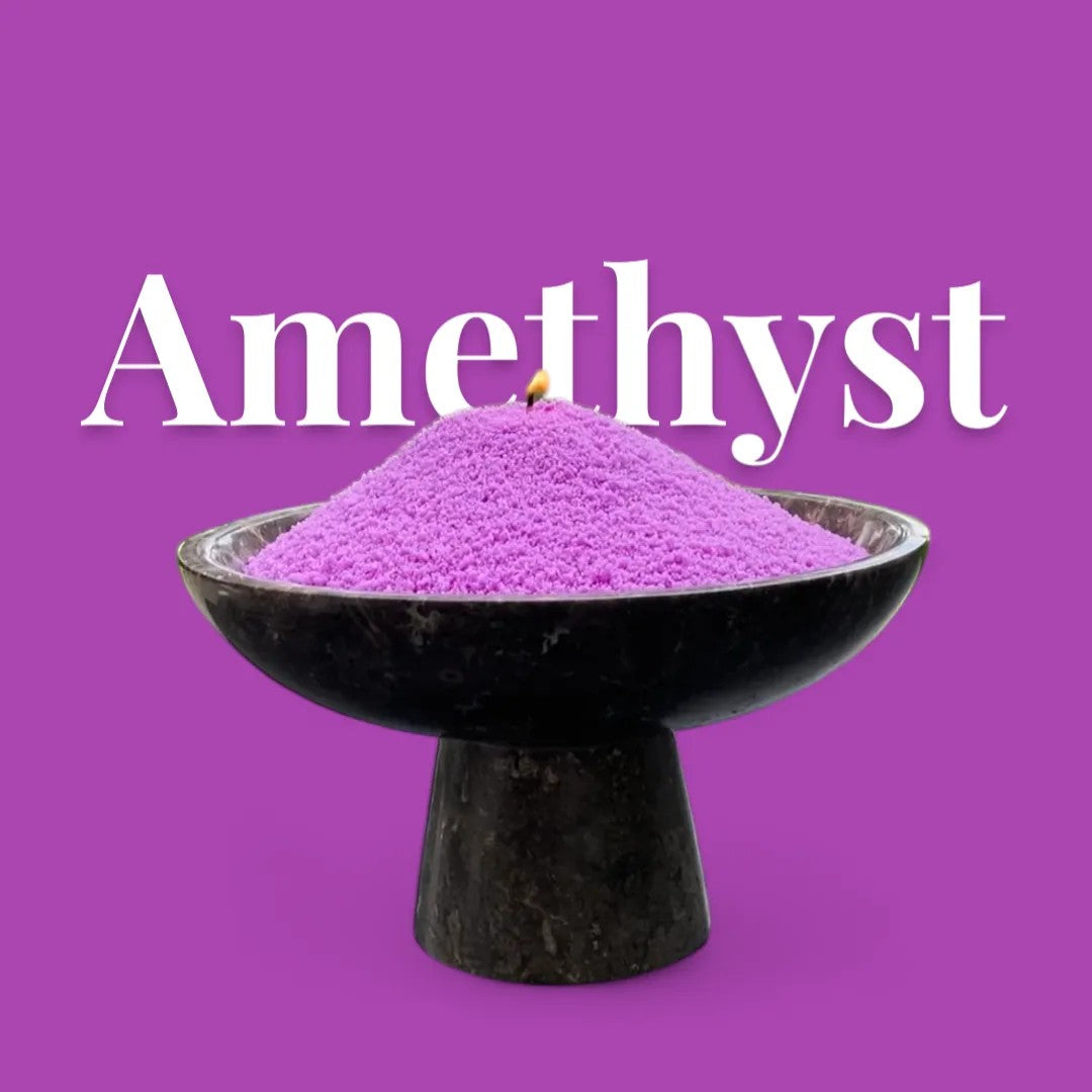 Amethyst Duftfreies Kerzenpulver – Nachfüllung, 1 kg – Produktansicht 2