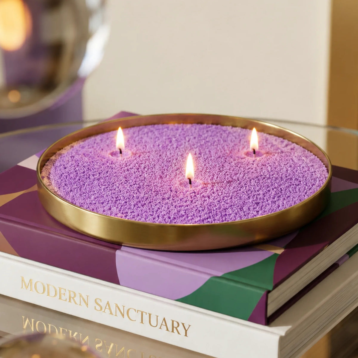 Amethyst Duftfreies Kerzenpulver – Nachfüllung, 1 kg – Produktansicht 5