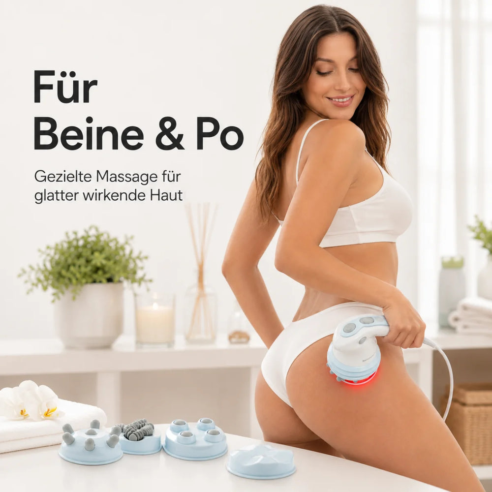 Massagegerät 5 in 1 mit Infrarotwärme – Detailansicht 1