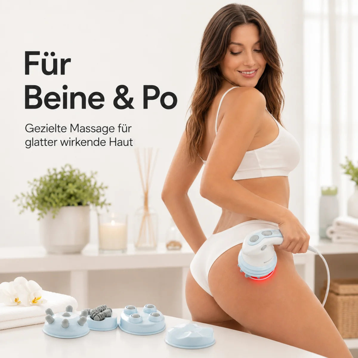 Massagegerät 5 in 1 mit Infrarotwärme – Produktansicht 3
