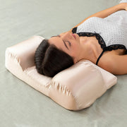 Youthlow ergonomisches Nackenkissen mit Satinbezug