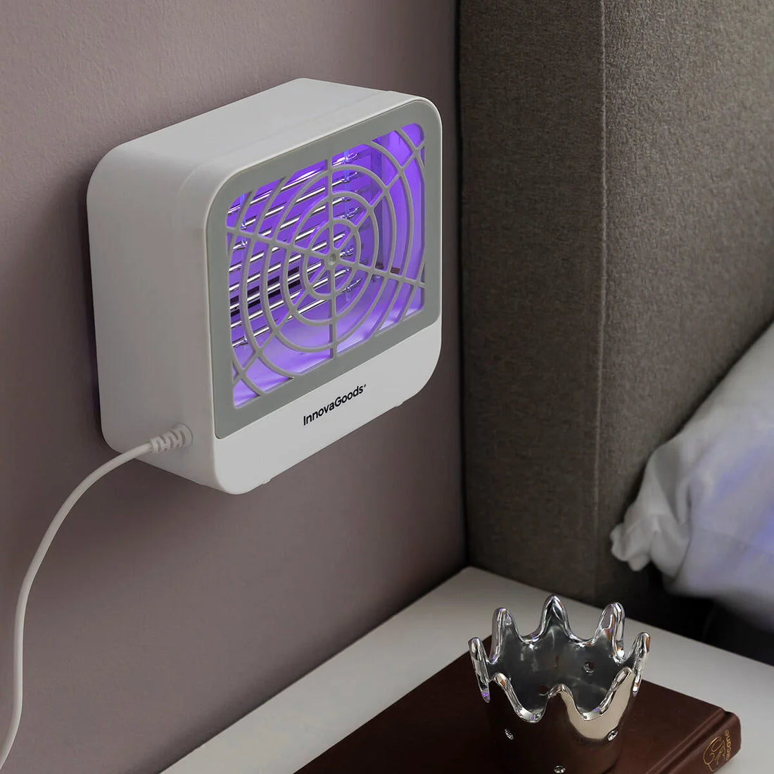 Anti-Mücken-Lampe KL Box mit Wandhalterung – Detailansicht 3