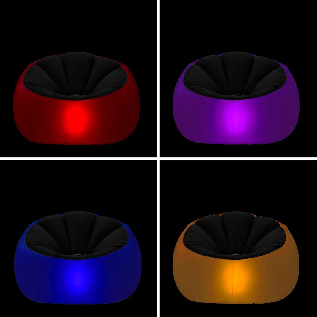 Chight aufblasbarer LED-Sessel mit Fernbedienung – Detailansicht 3
