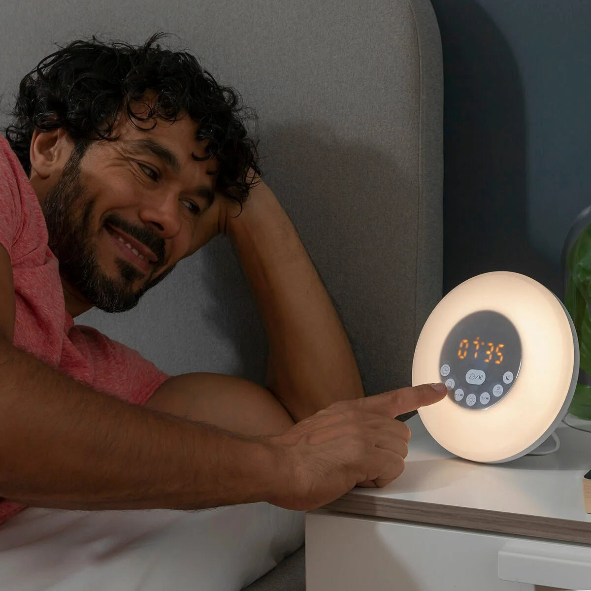 Sonnenaufgangswecker Sunrilk mit Lautsprecher – Produktansicht 4