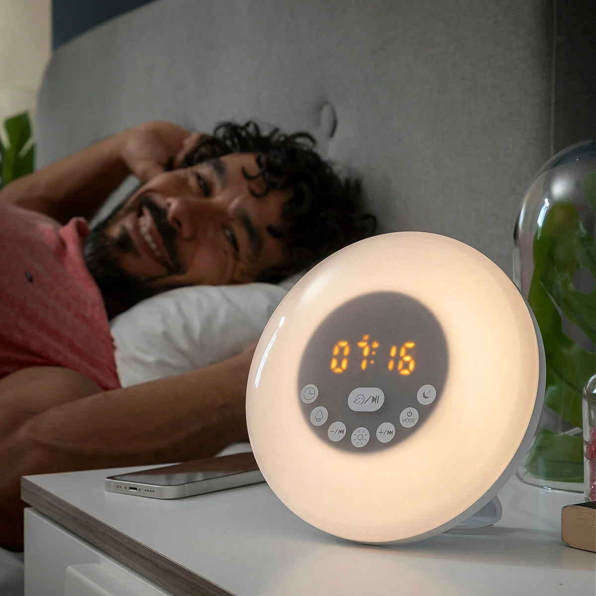 Sunrilk Sonnenaufgangswecker mit Lautsprecher