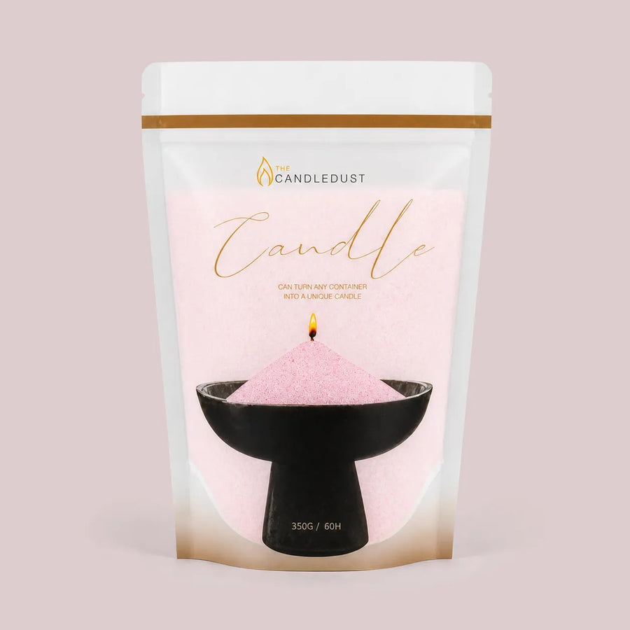 Duftfreies Kerzenpulver Babyrosa Nachfüllung 350 g