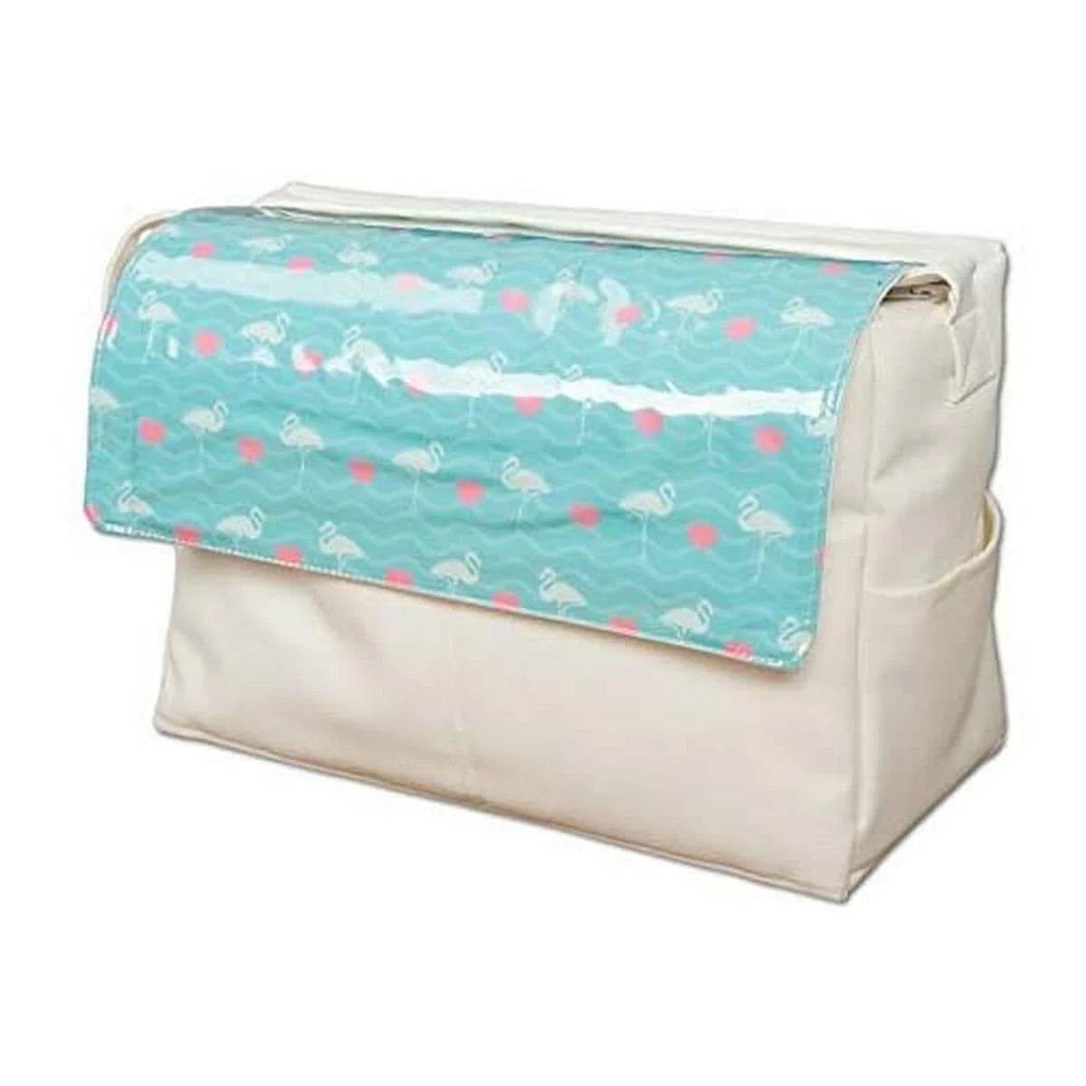 BabyLine Flamenco Wickeltasche mit Flamingo-Motiv