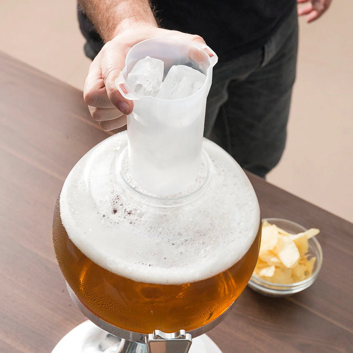 Ball-Getränkespender mit Kühlfach, 3,5 L – Produktansicht 5