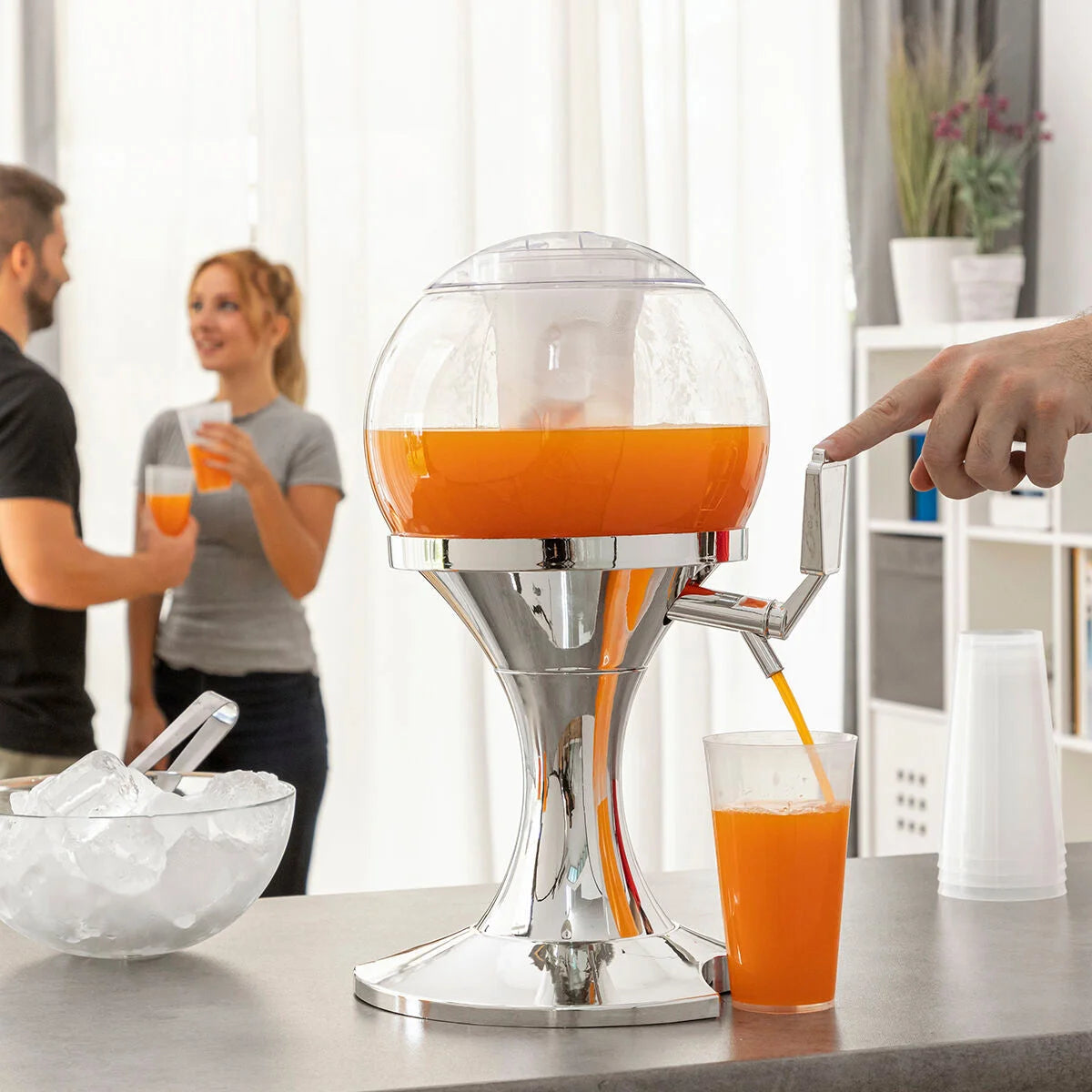 Ball-Getränkespender mit Kühlfach, 3,5 L – Produktansicht 2