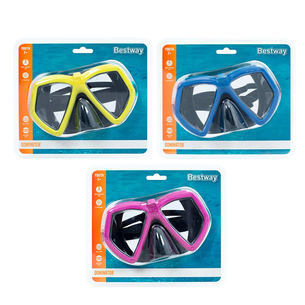 Kinder-Schwimmmaske Bestway Dominator ab 7 Jahren – Produktansicht 5