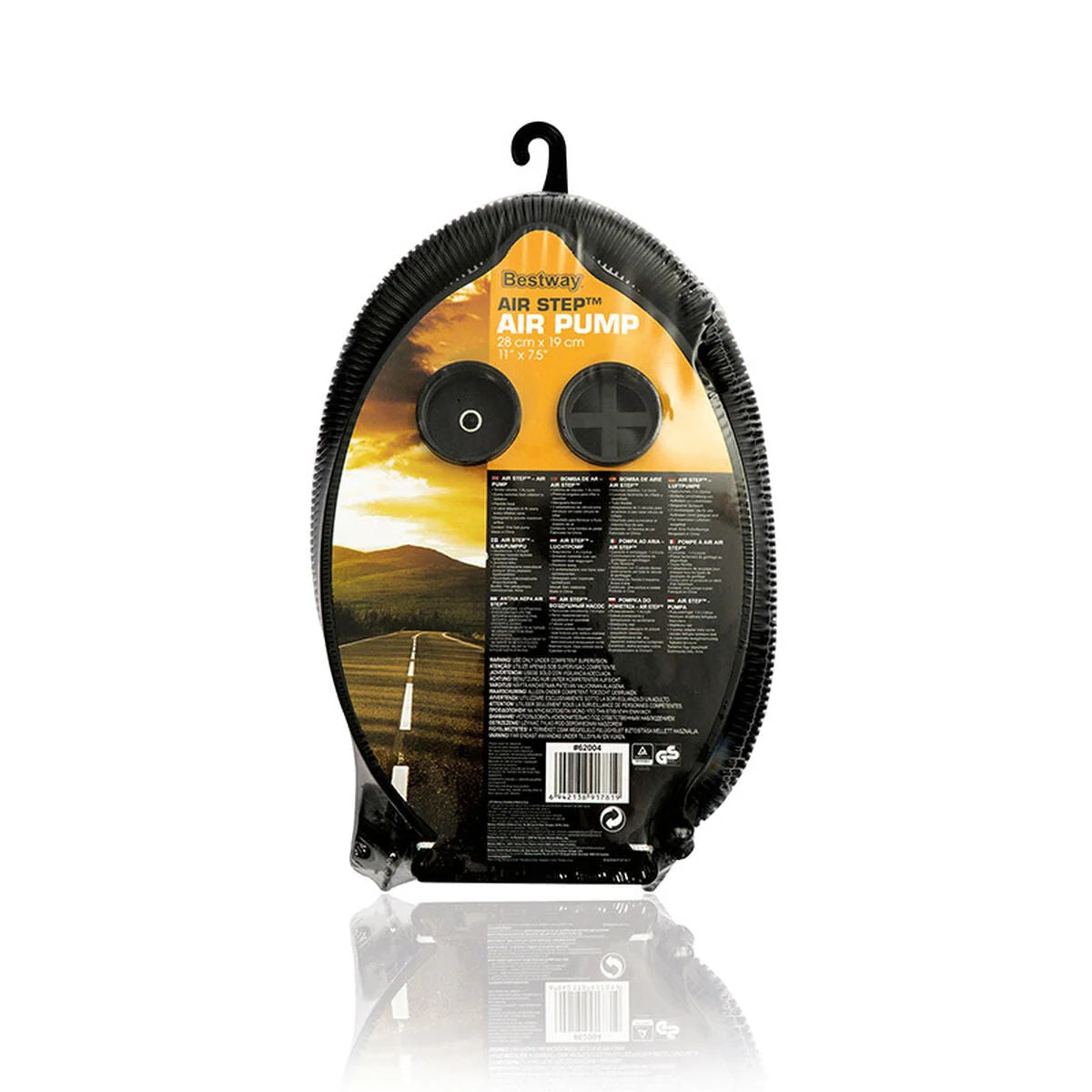 Bestway Air Step Fußpumpe 28 × 19 cm – Produktansicht 2