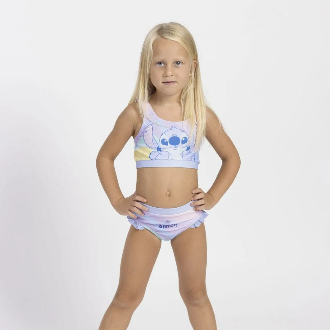 Stitch Mädchen-Bikini Mehrfarbig – Detailansicht 1