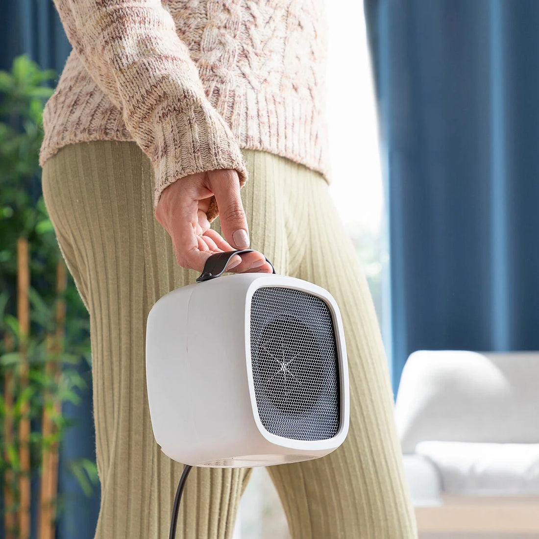 Bliwarm tragbare Mini-Heizung, 500 W – Detailansicht 1