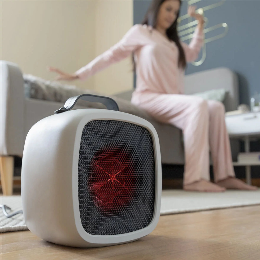 Bliwarm tragbare Mini-Heizung, 500 W – Detailansicht 4