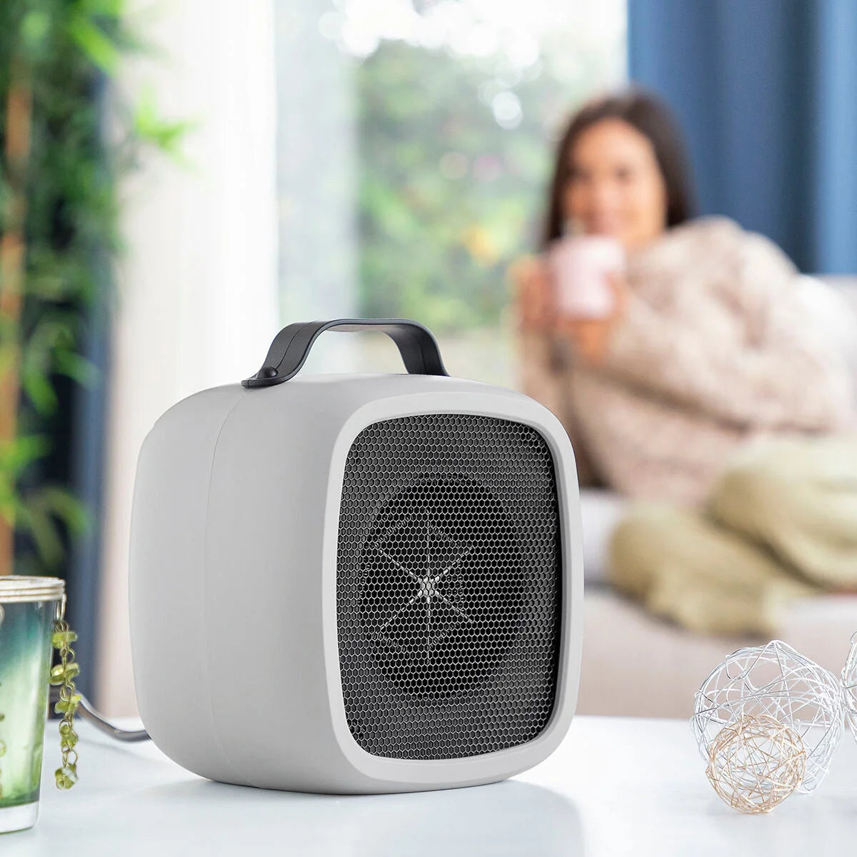 Bliwarm tragbare Mini-Heizung, 500 W – Produktansicht 2