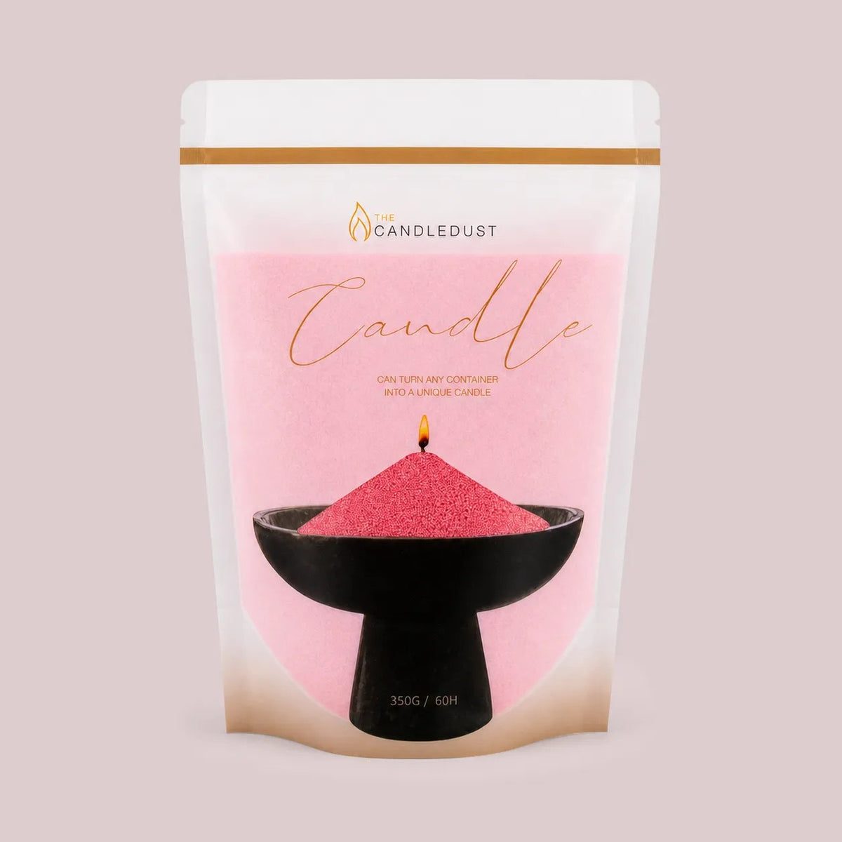 Blush Vintage Duftfreies Kerzenpulver – Nachfüllung, 350 g
