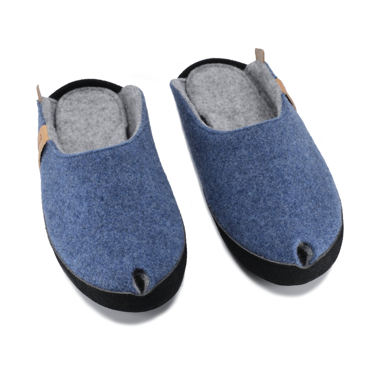 TOKU Brussels Hausschuhe – Blau – Produktansicht 2