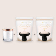 Breeze Starterset, 160 g Kerze + 2 × 350 g Nachfüllungen