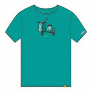 Cállate la Boca Herren-T-Shirt Türkis