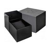 Offene schwarze und graue Calvin Klein Box für Mesmerise Damenuhr mit langlebigem Quarzwerk