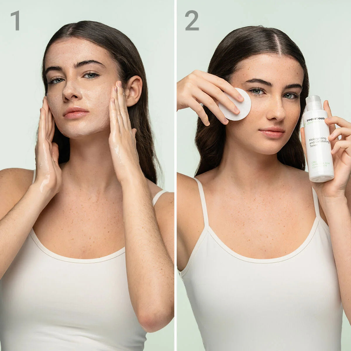 CBD Gesichtsreinigungsset, 2-teilig – Produktansicht 2