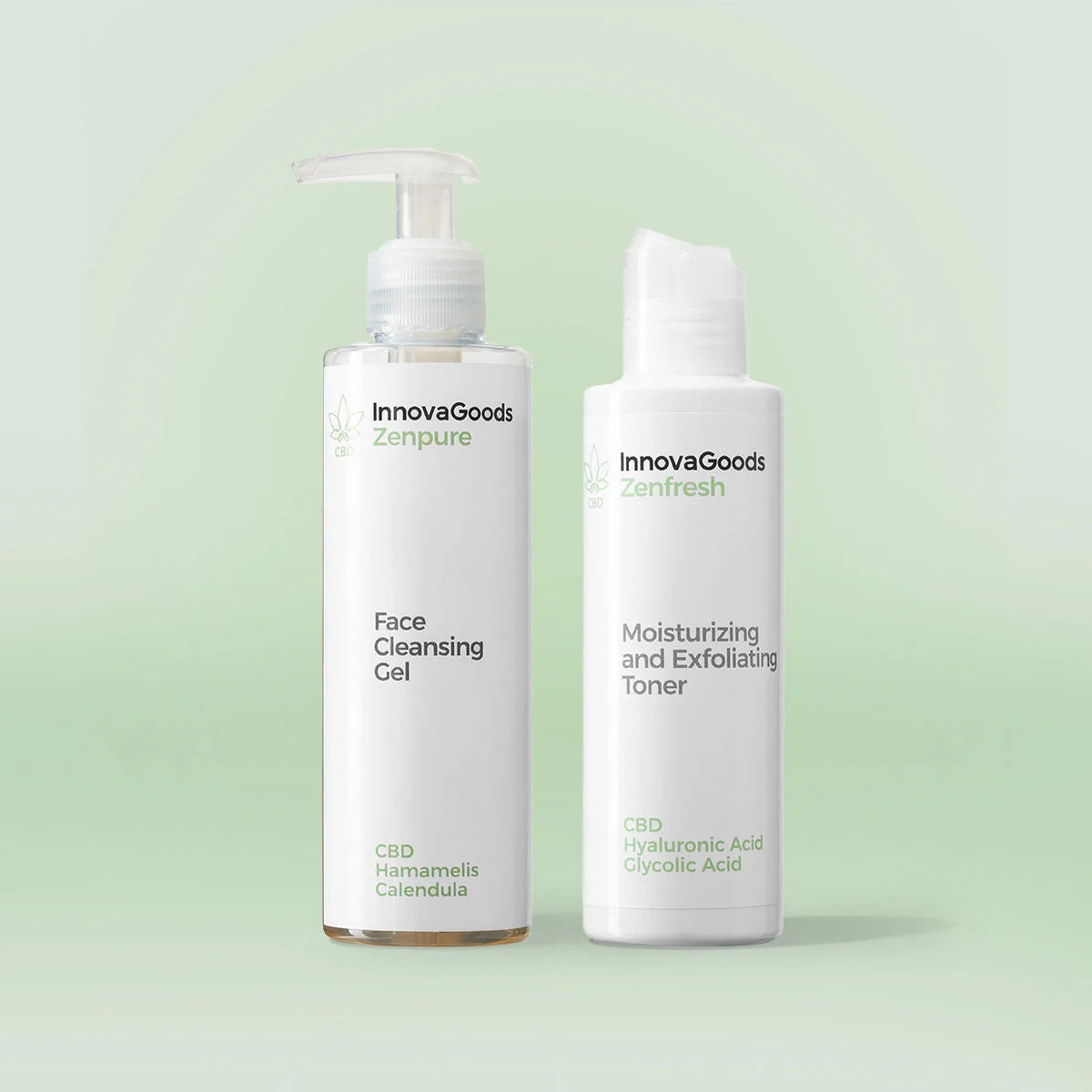 CBD Gesichtsreinigungsset, 2-teilig