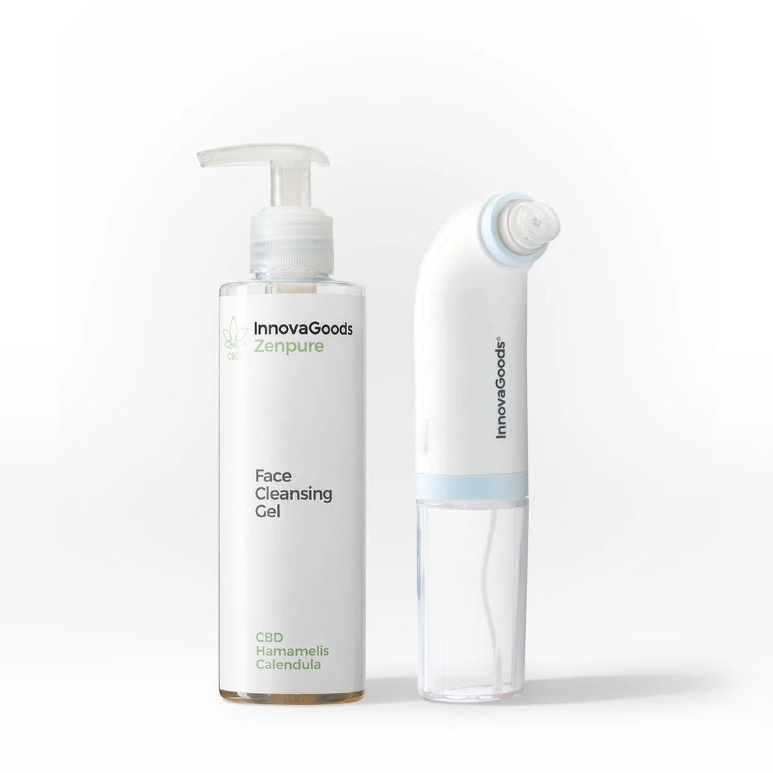 CBD Mitesser-Reinigungsset mit Gerät, 2-teilig – Detailansicht 3