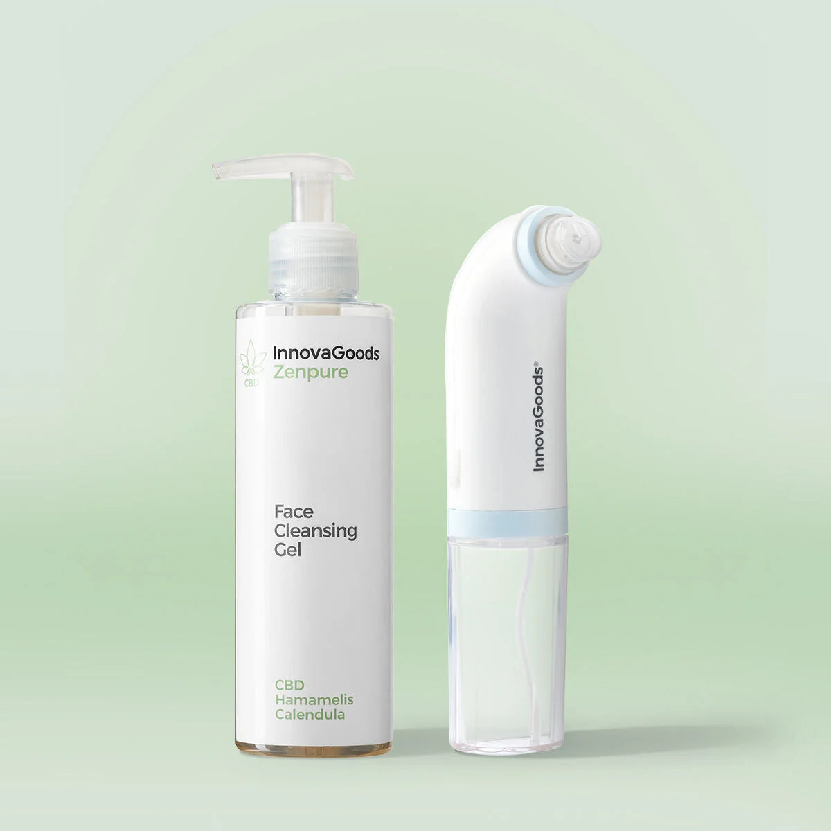 Zenpure CBD-Reinigungsgel und Hyser Hydro-Gesichtsreiniger