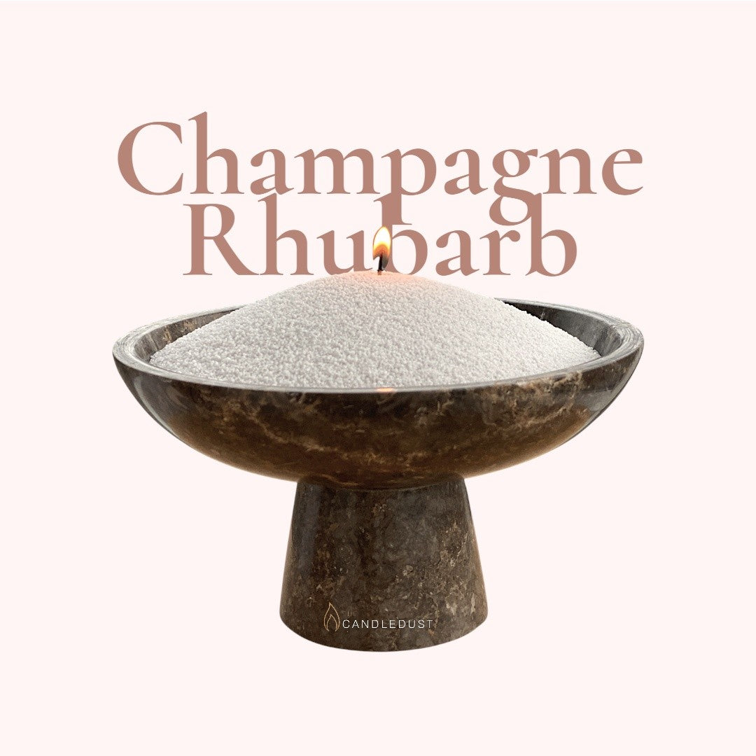 Champagne Rhubarb Duftkerzenpulver – Nachfüllung, 1 kg – Produktansicht 2