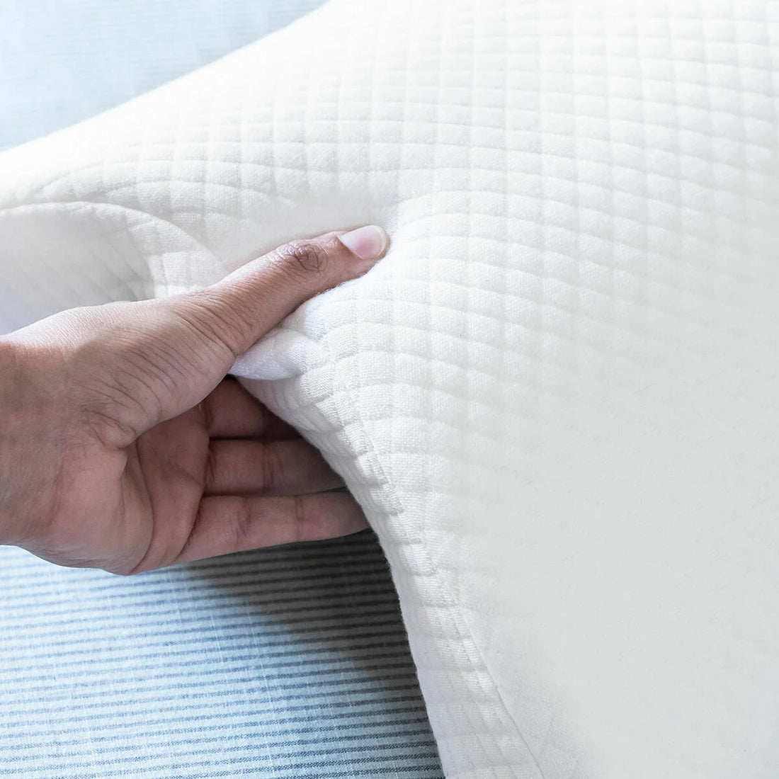 Cozzy Nackenkissen für Paare mit Memory-Schaum – Detailansicht 3