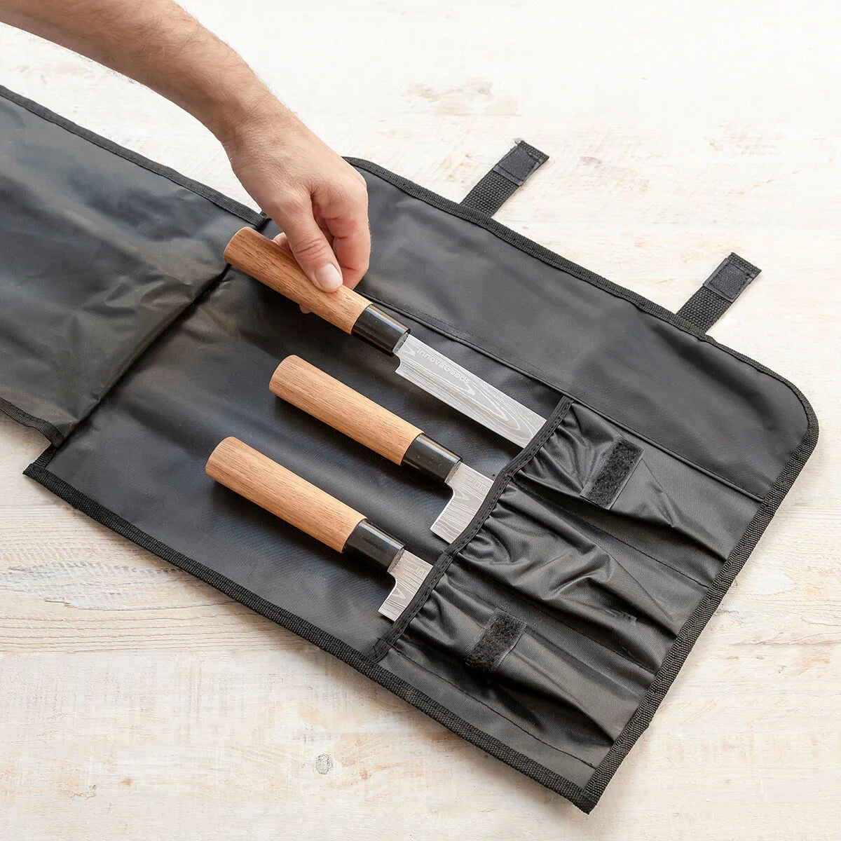 Messerset mit Transporttasche für Profis Damas·Q – Produktansicht 4