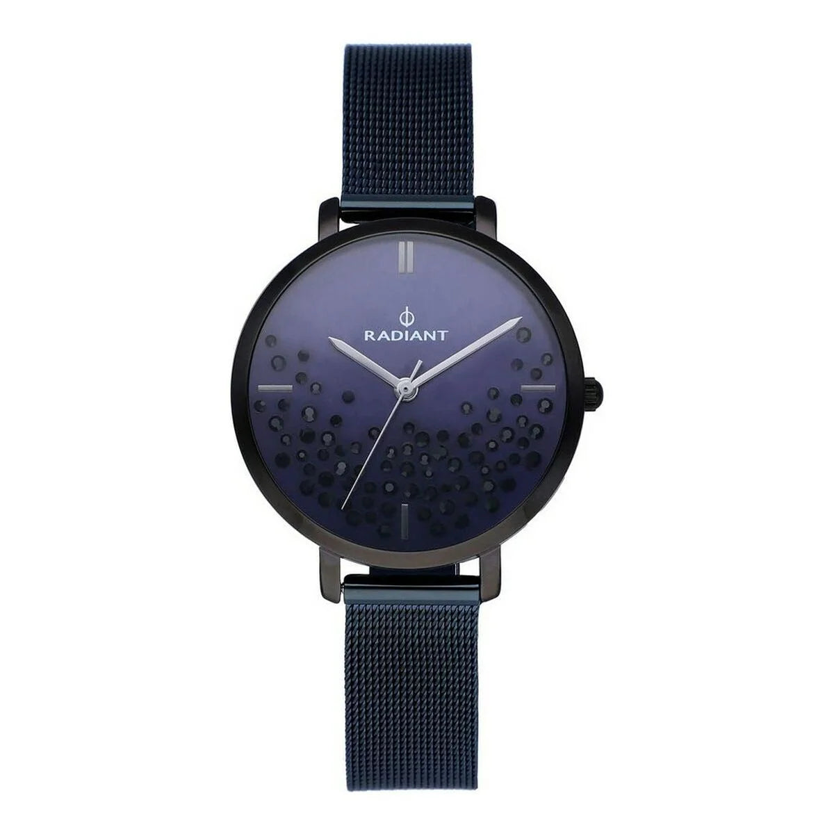 Radiant RA525601 Damenuhr mit blauem Edelstahlband und blauem Zifferblatt