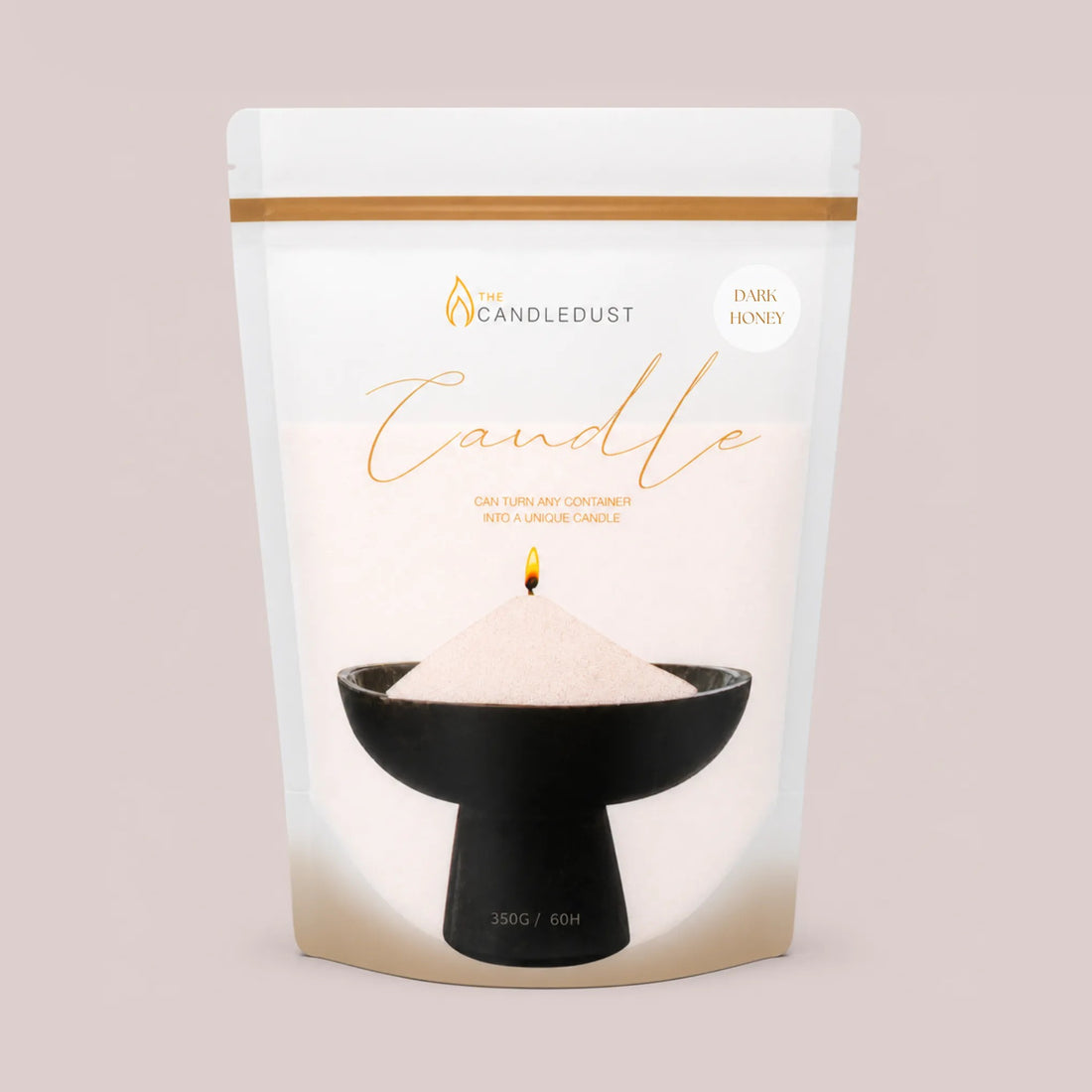 Dark Honey 3er – Set, 160 g Kerze + 350 g Nachfüllung + 650 g Dose – Detailansicht 1