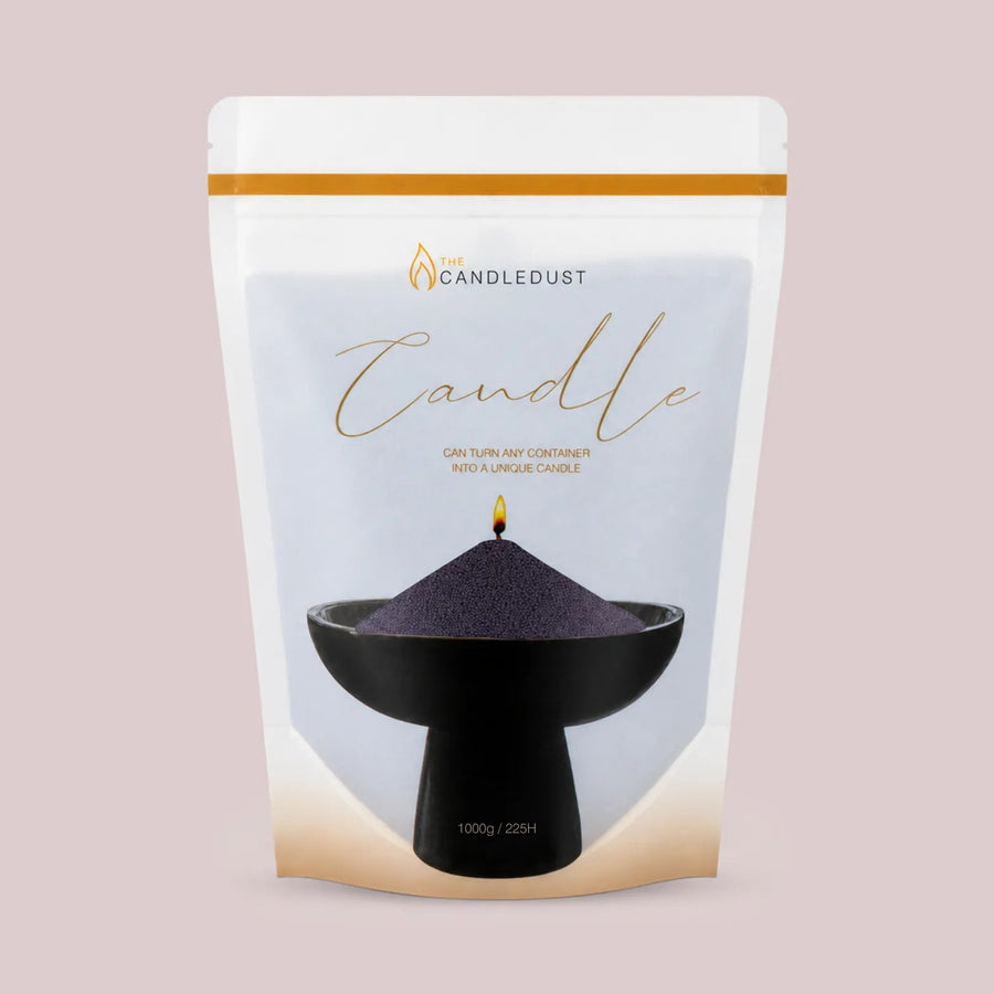 Duftfreies Kerzenpulver Dunkelflieder Nachfüllung 1 kg